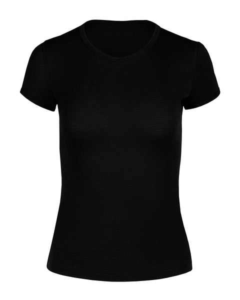 Women's 160 Merino T-Shirt Black