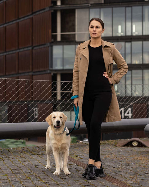 Women's Long sleeve and Leggings Set 250 Merino Black