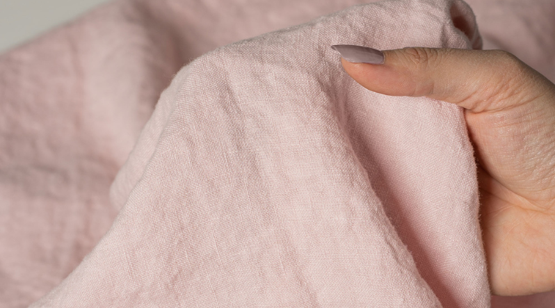 Dusty Pink Linen Clothing
