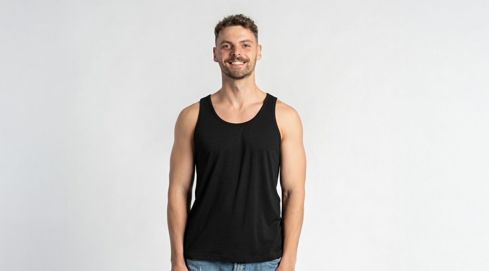 Men's Sleeveless Tankk Tops from Merino Wool