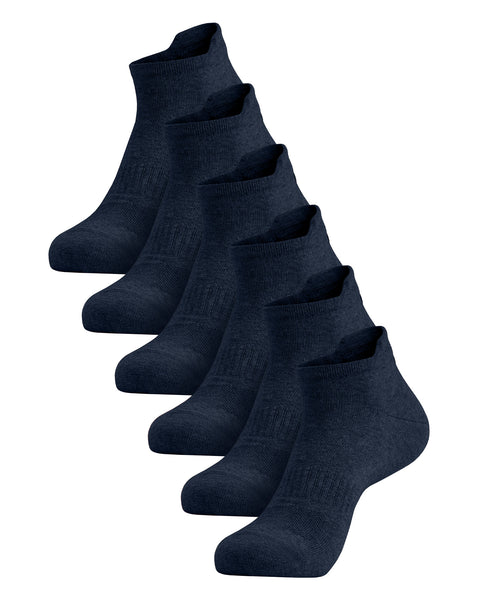Damen-Söckchen aus Baumwolle, 6er-Pack