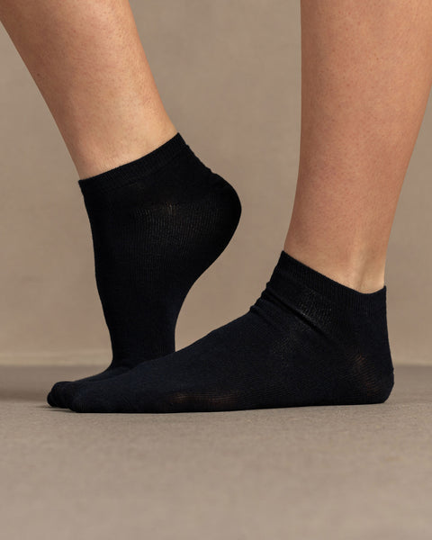 Women’s Ankle Bamboo Socks in dark blue