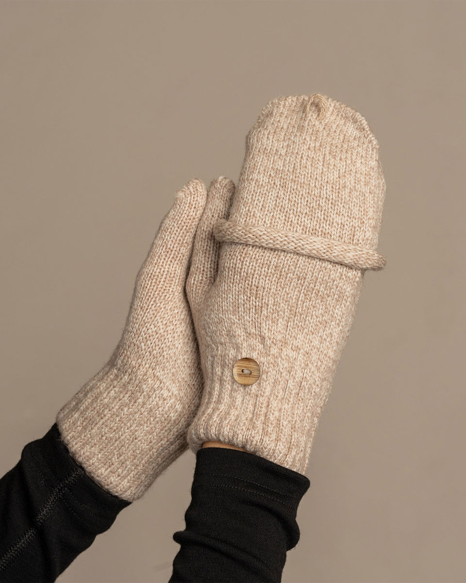 merinowolle handschuhe damen Damen wandelbare fingerlose Handschuhe aus Merinowolle ❤️ menique