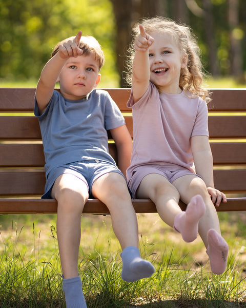 Kinder-Socken aus Baumwolle für jeden Tag