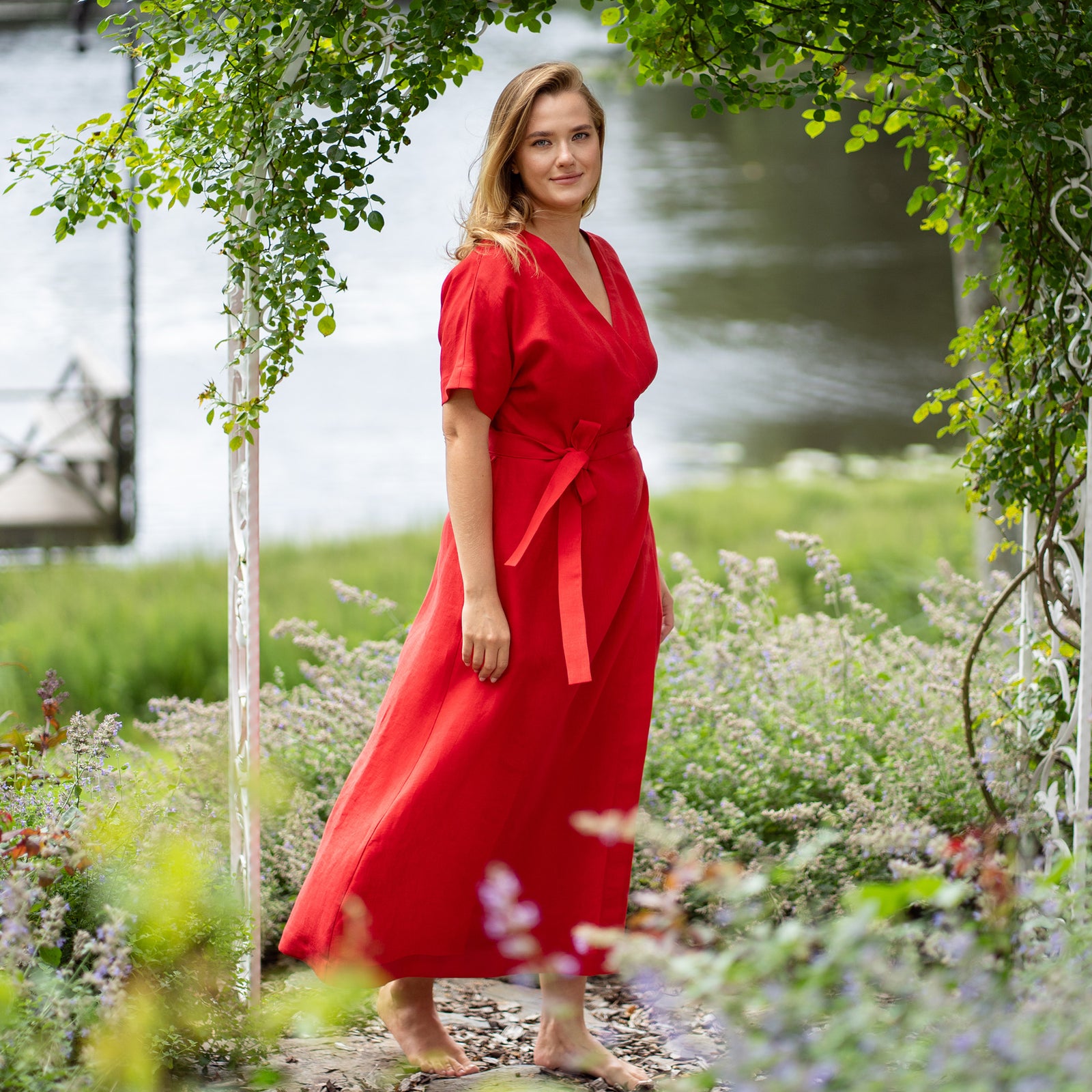 Maxi Wickelkleid Eleanor