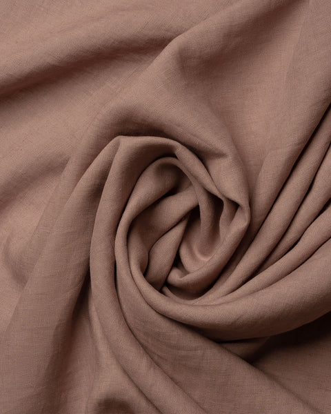 Linen Body Pillowcase in faded rose