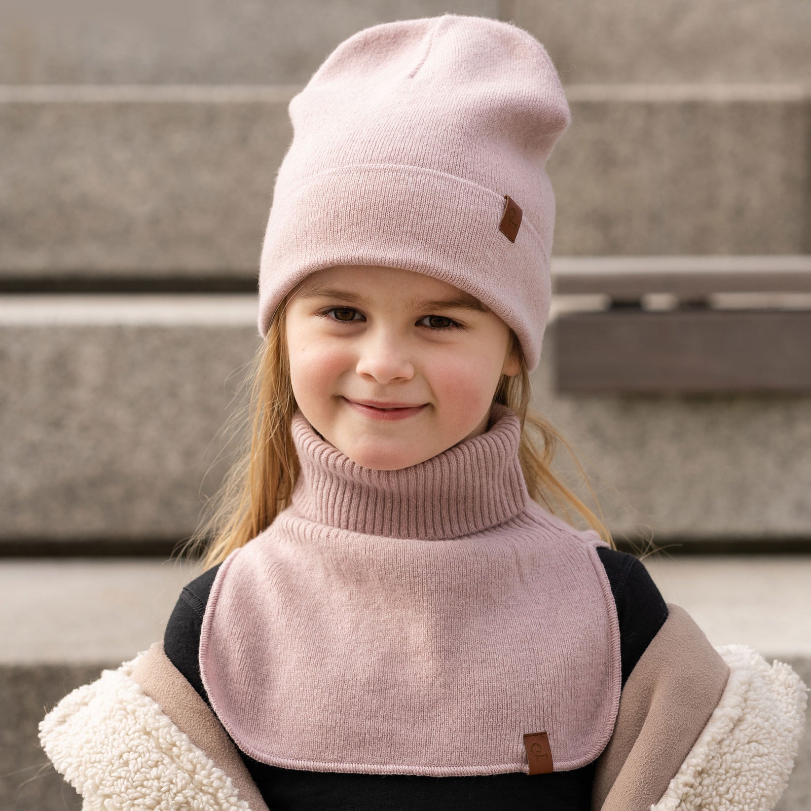Kids' Dickie Neck Warmer Knitted Merino & Cashmere