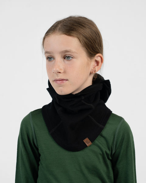 Multifunktionale Gesichtsmaske für Kinder aus 100 % Merinowolle