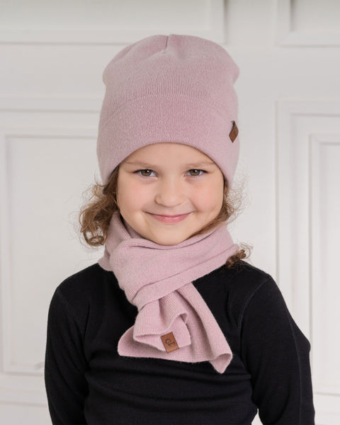 Kids&#39; Knit Beanie &amp; Scarf 2-Piece Set