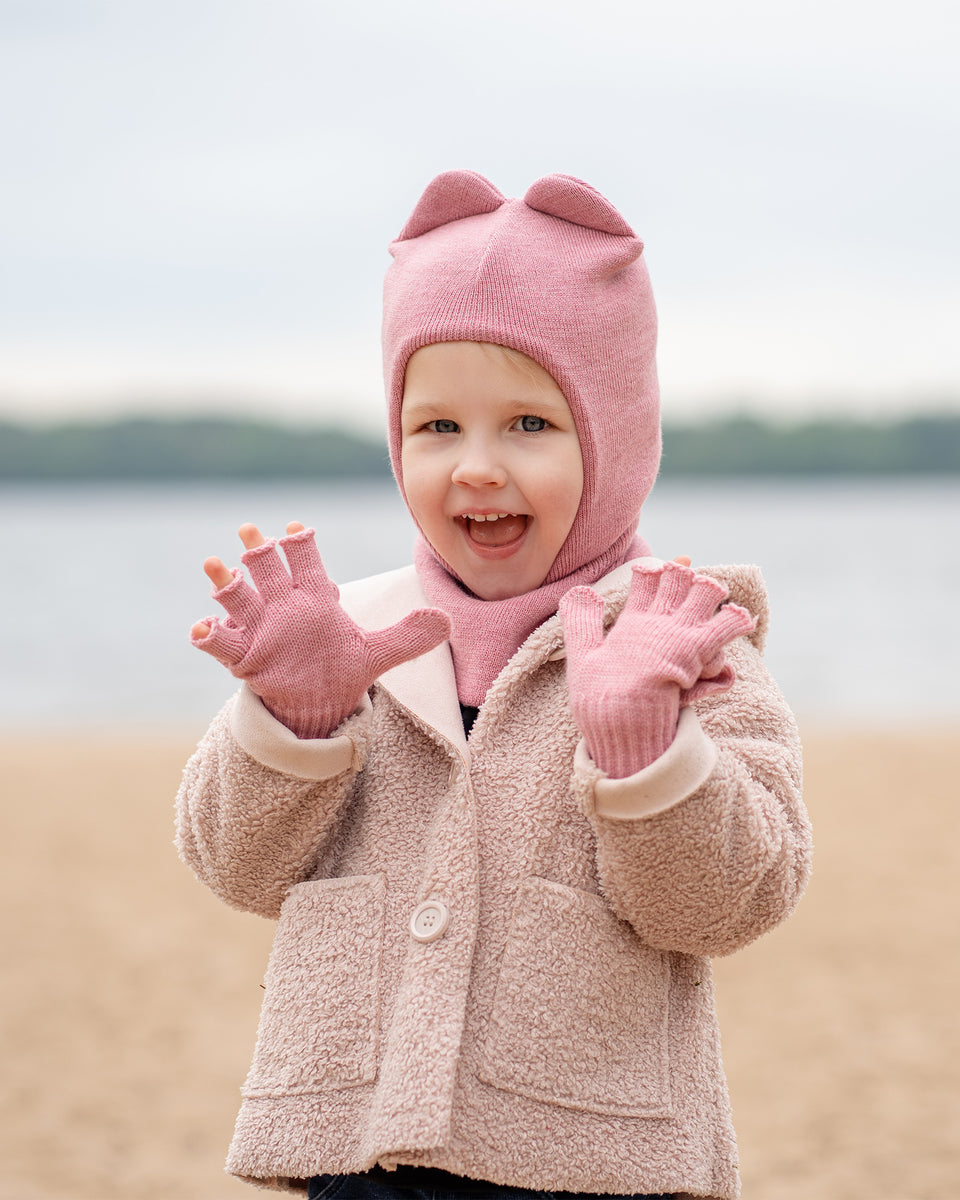 handschuhe merinowolle kinder Kinder Strick Merino Wendehandschuhe ❤️ menique