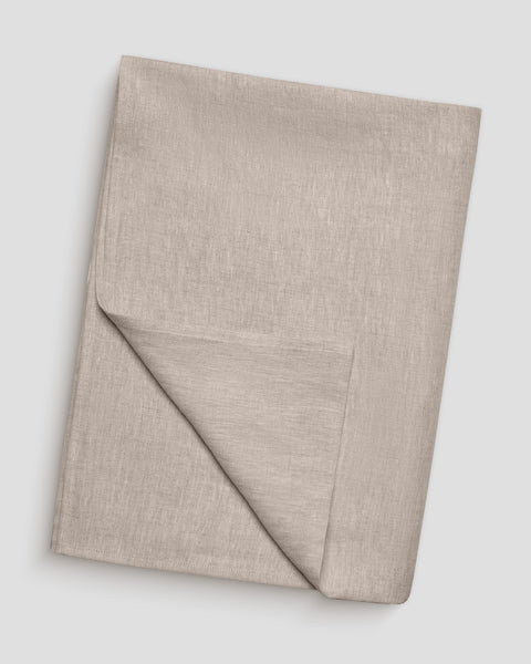 Linen Throw for Baby Natural