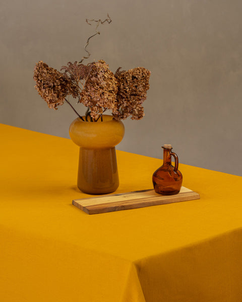 Urlaub Leinentischdecke