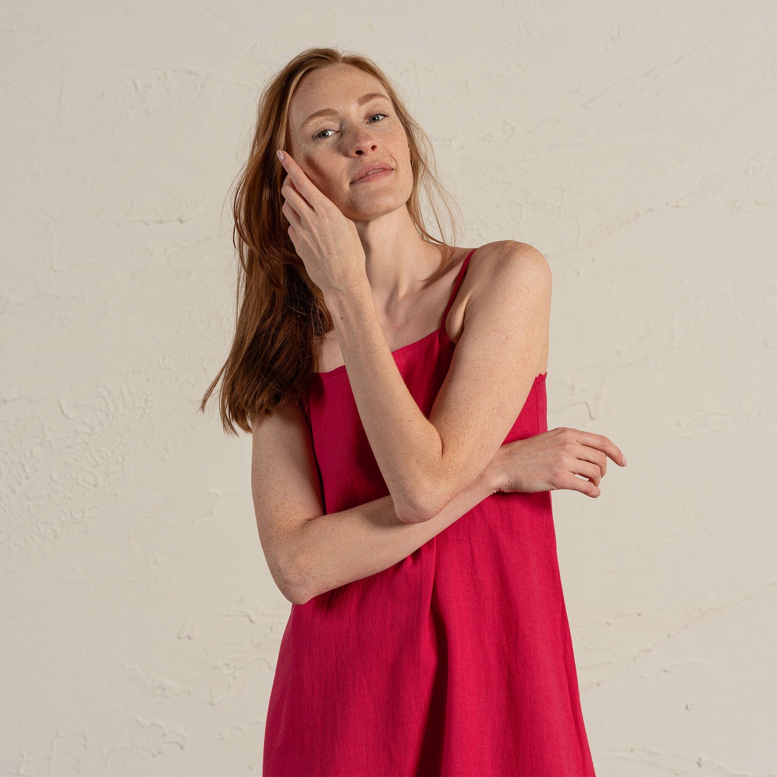 Leinen-Smockkleid Lisa