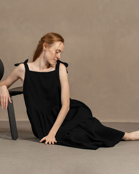 Leinen Latzkleid Uma