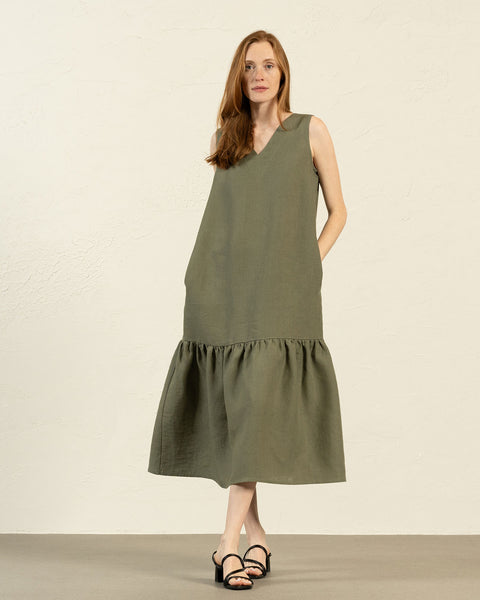 Maxikleid Aurora Stone Green