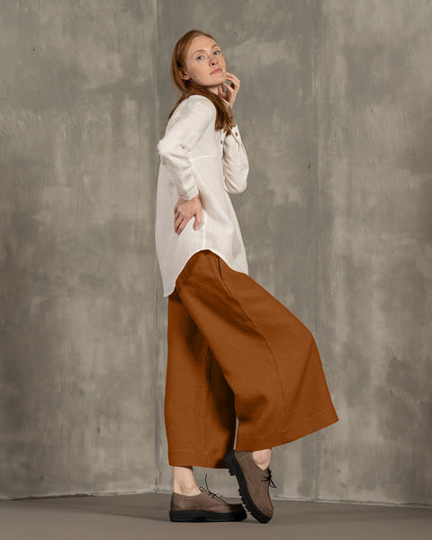 Leinen Culottes Lana