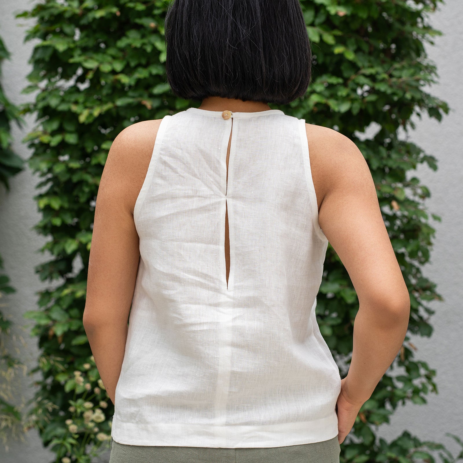 Hochgeschlossenes Top Nina