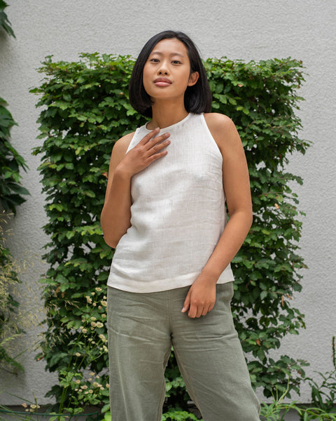 Hochgeschlossenes Top Nina