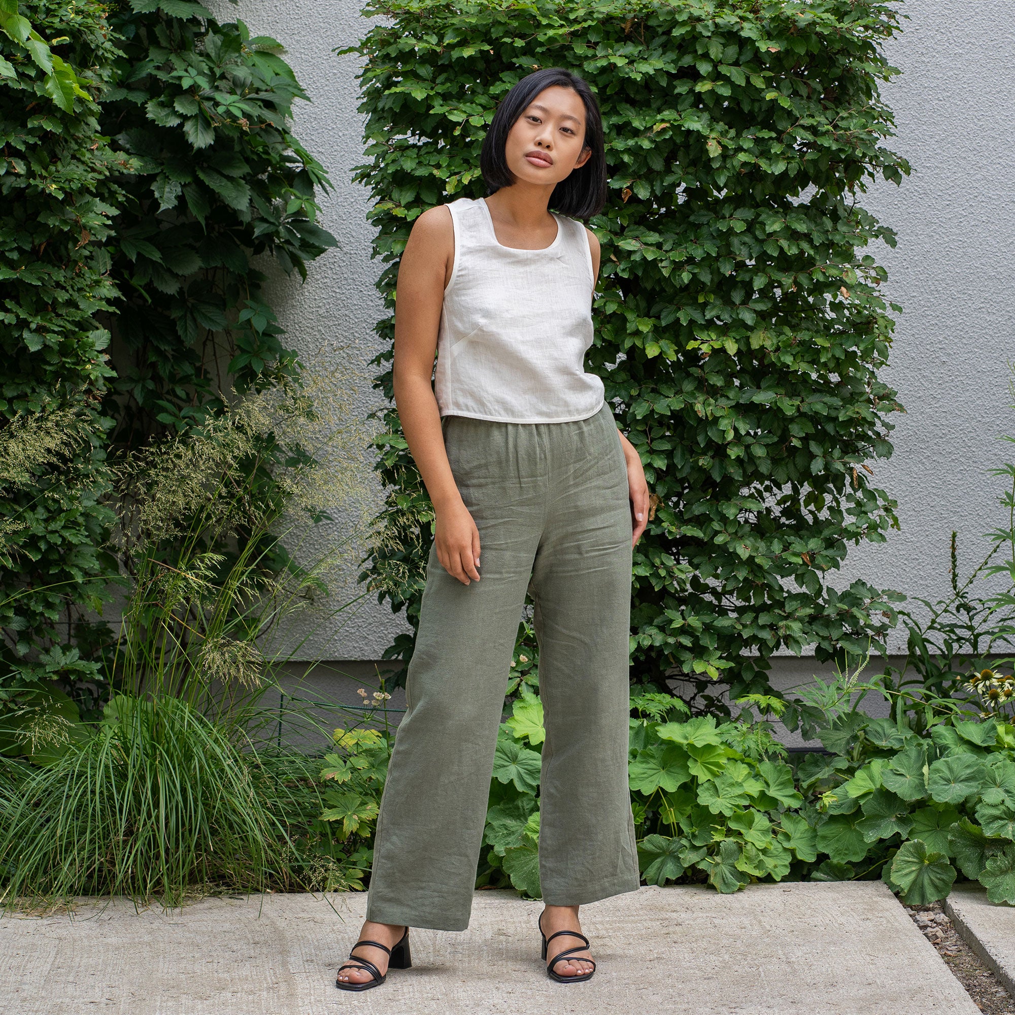 Crop Top mit überkreuztem Rücken Serena 