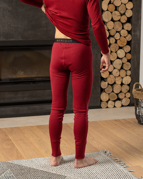 Herren 250 Merino Rub Hose Royal Cherry