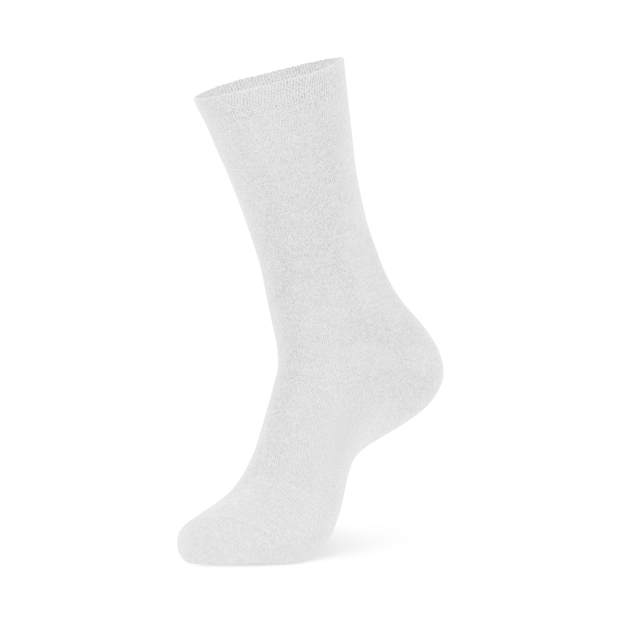 The menique men's mid-crew cotton socks in all 4 available colors:  black, dark gray, white, dark blue.