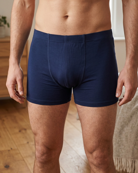 Kurze Boxershorts aus weichem Bambus für Herren