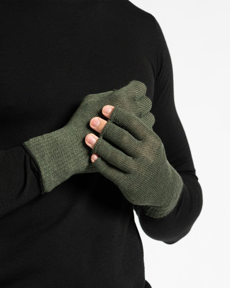 fingerlose handschuhe kaufen Merinowolle Thermo Fingerlose Handschuhe Herren ❤️ menique