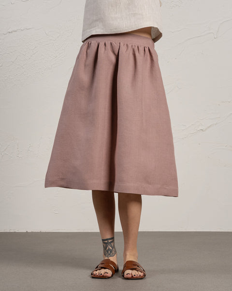 Midi Skirt Sophia Faded Rose