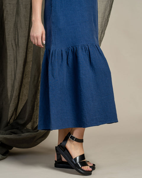 Maxikleid Aurora Storm Blue