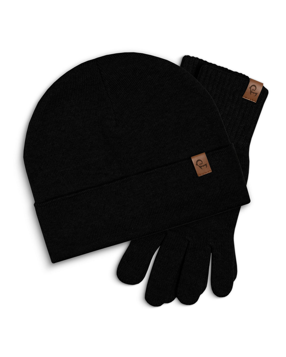 set mütze handschuhe damen Kaschmir Mütze & Handschuh Set für Damen ❤️ menique