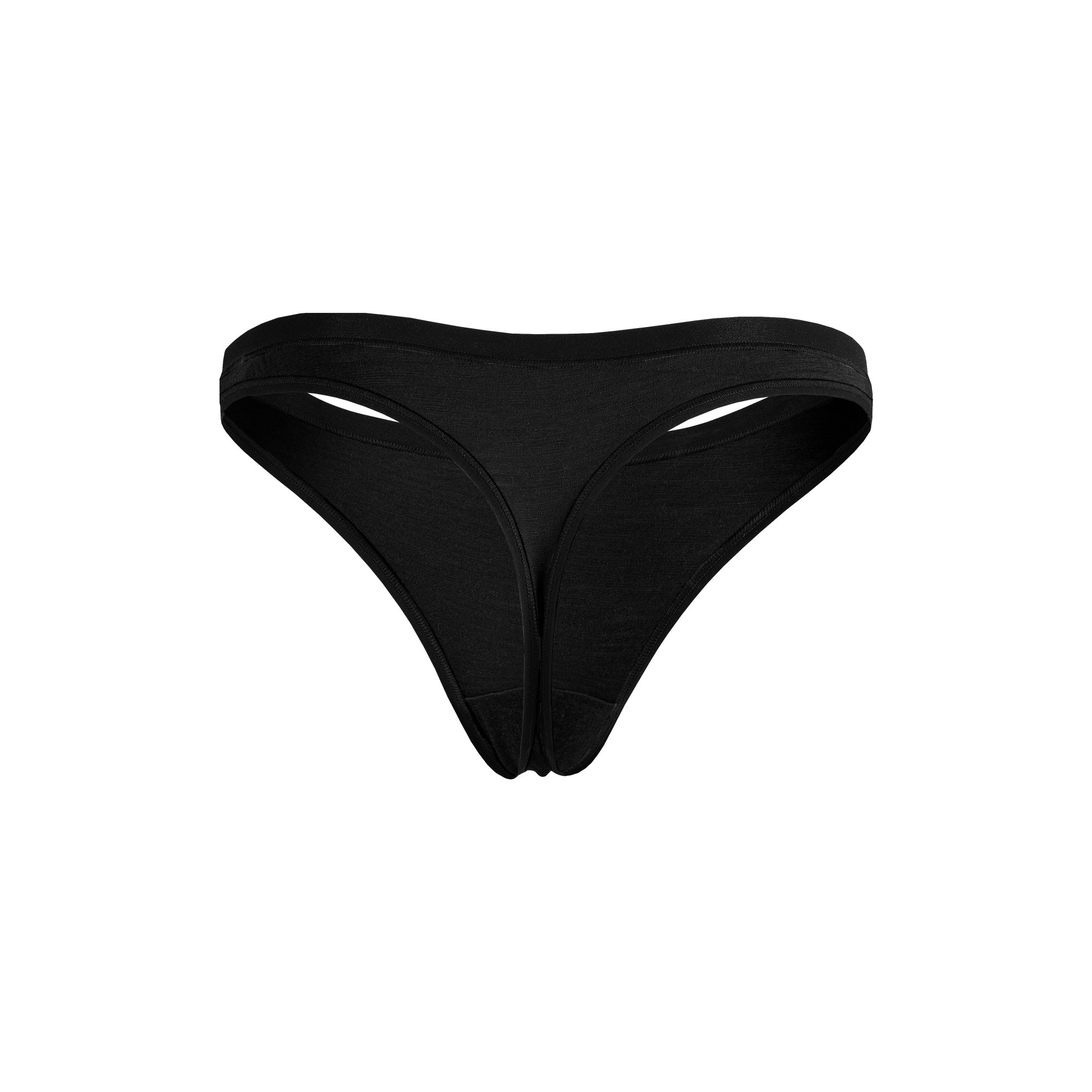 Damen Tanga-Slips im 2er-Pack Schwarz 