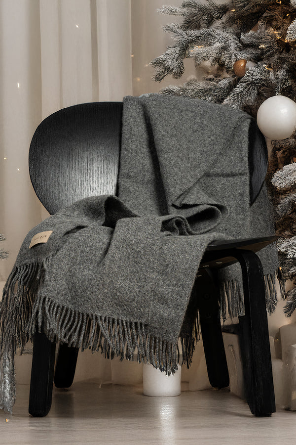 Natural Wool Blanket Throw Milan as a christmas gift