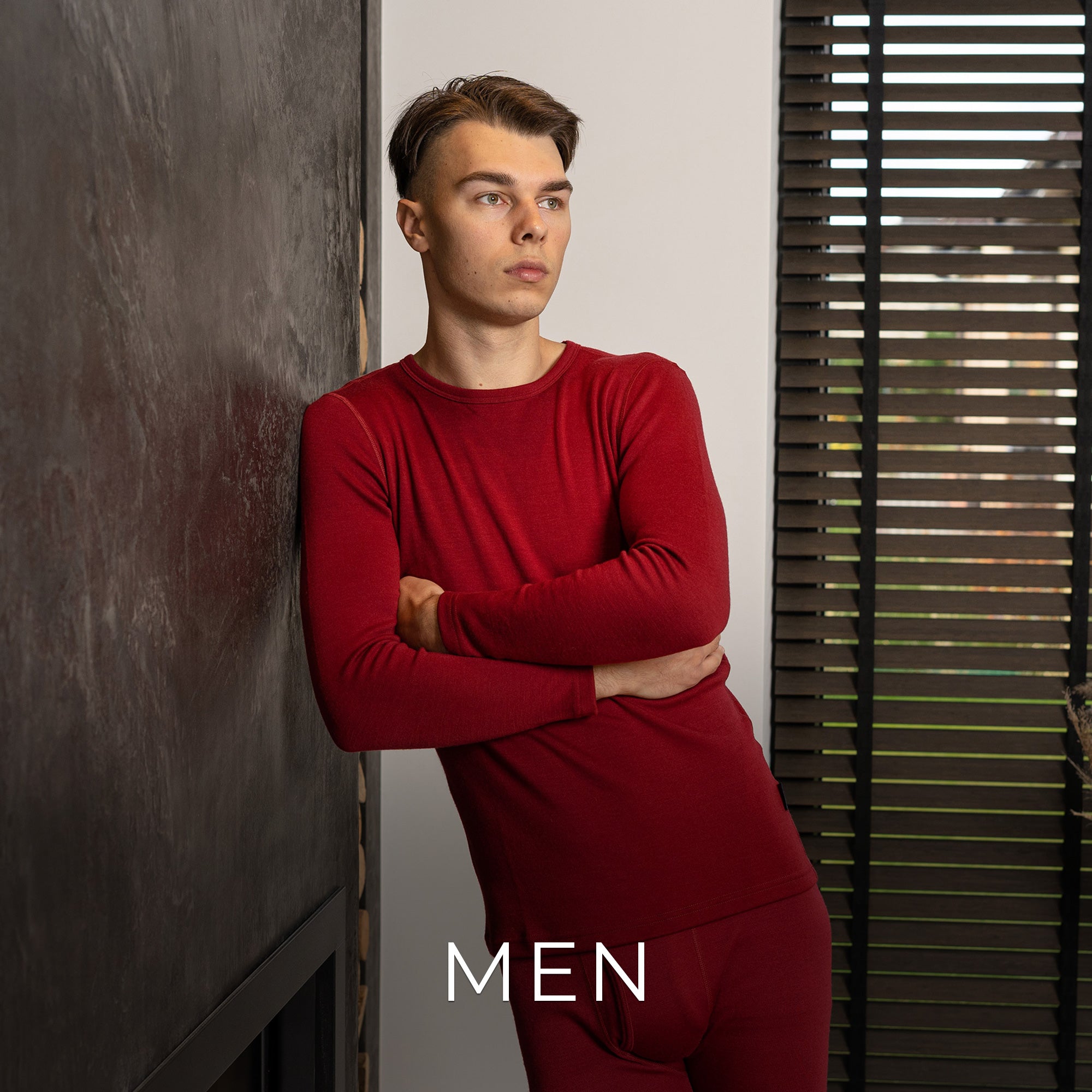 Merino wool collection for men