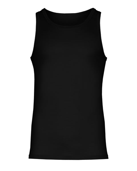 Men&#39;s Merino Tank Top Black
