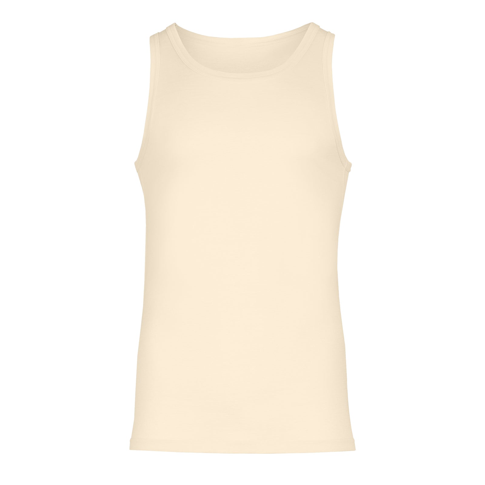 Herren Merino Tanktop Natur