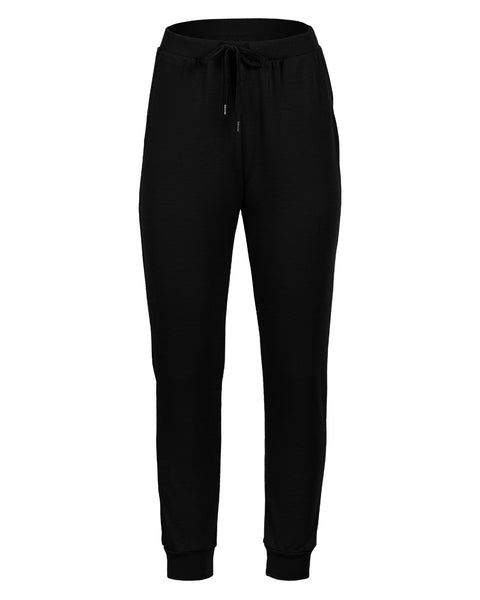 Packshot showing the front of joggers