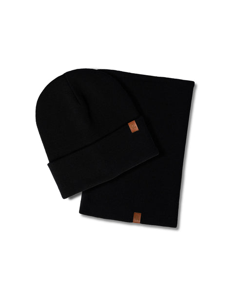 Women&#39;s Knitted Beanie &amp; Gaiter 2-Piece Set