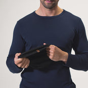 Herren Merino Mütze Schwarz