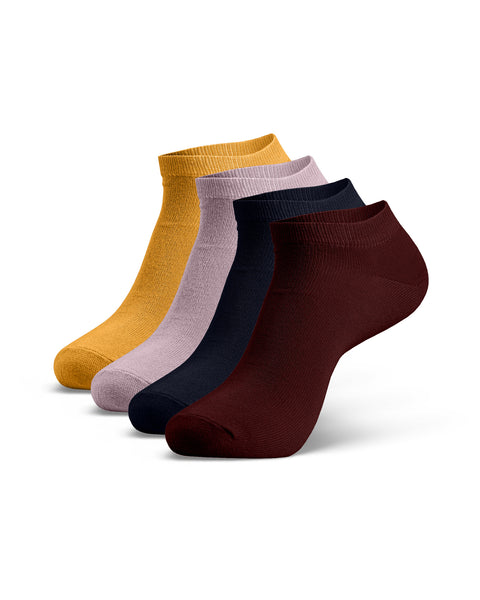 Short bamboo ankle socks, breathable lightweight socks for everyday wear