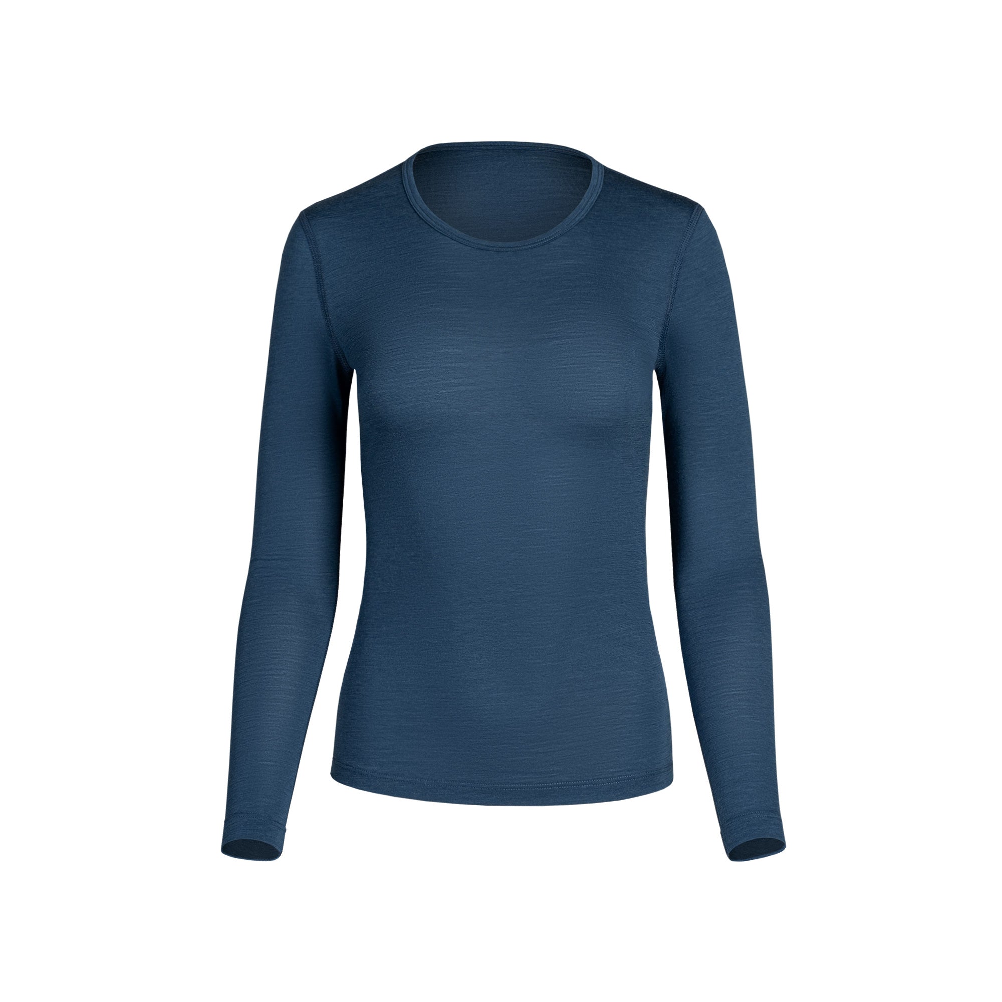 160 Thermo-Langarmshirt mit Rundhalsausschnitt für Damen 