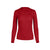 160 Thermo-Langarmshirt mit Rundhalsausschnitt für Damen, Royal Cherry