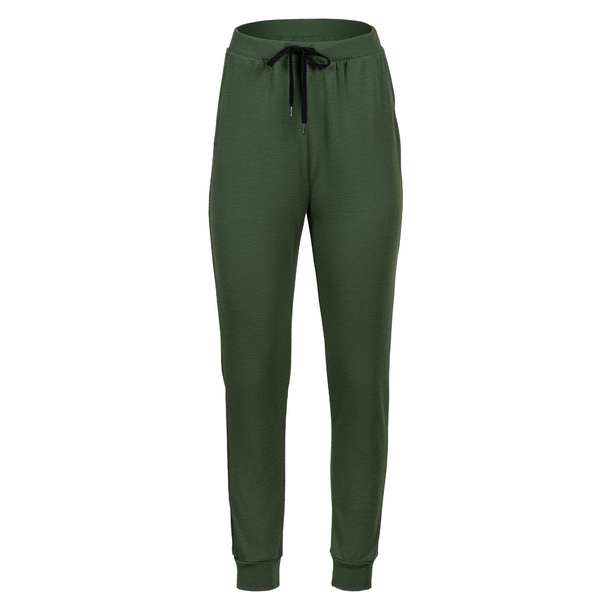 Women's 250 Merino Sweatpants Dark Green