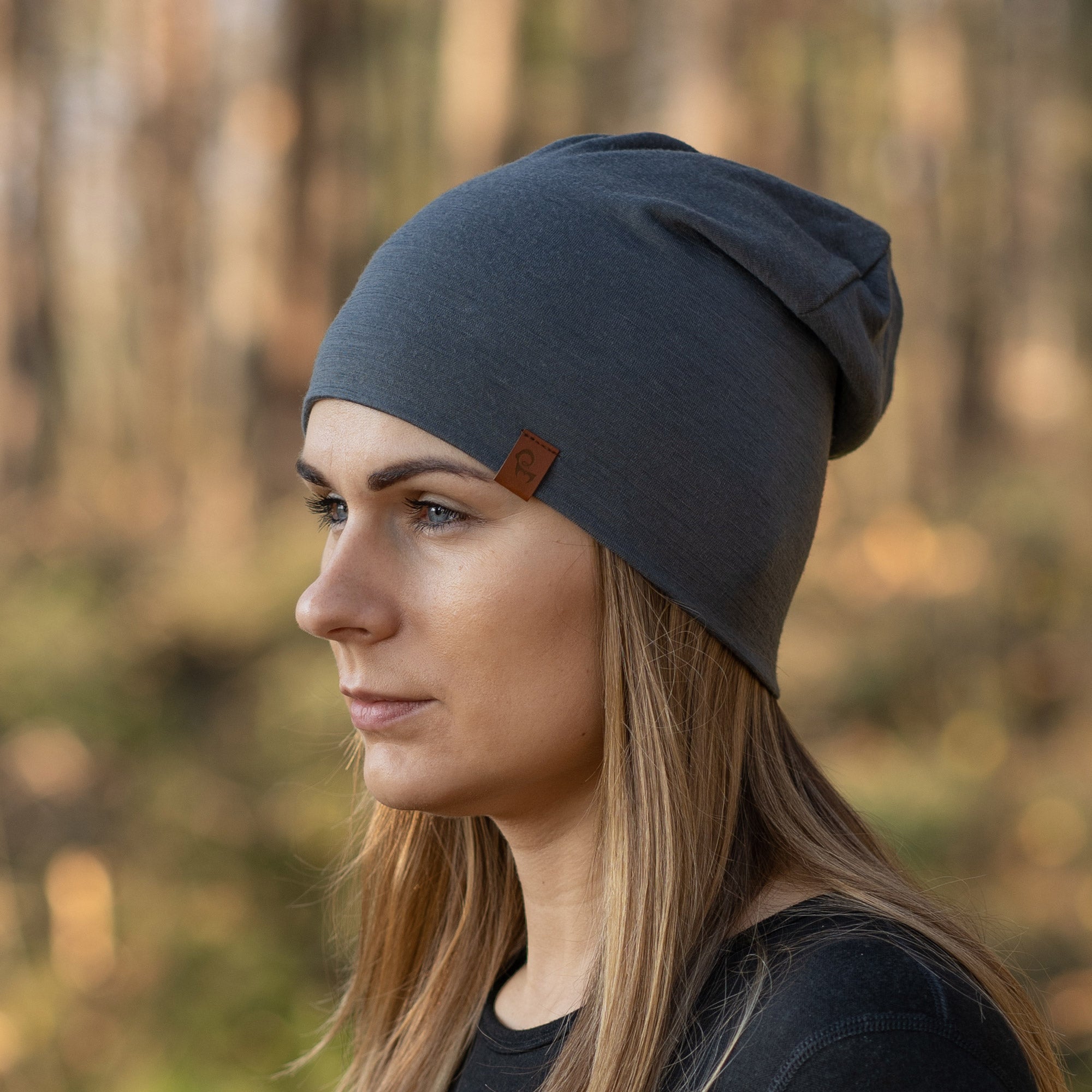 Damen Merino Beanie Perfect Grey