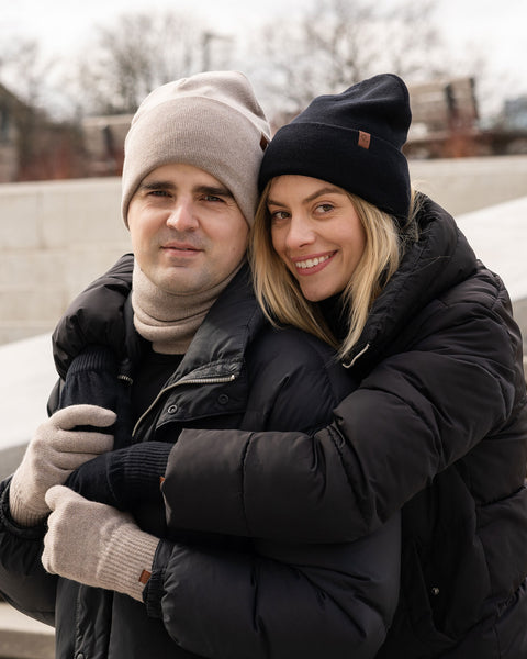 Women&#39;s Beanie Knitted Merino