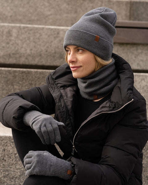 Women&#39;s Neck Gaiter Knitted Merino