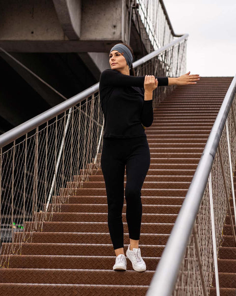 Women&#39;s Headband 160 Merino Perfect Grey